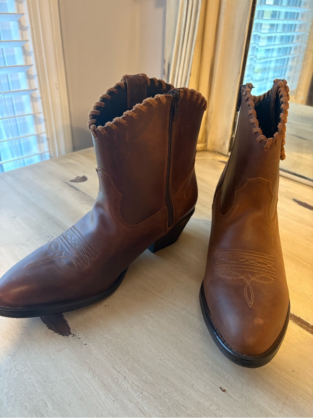Shyanne Sawyer Dolly Terra western booties from Boot Barn
